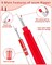 FIVEIZERO Seam Rippers for Sewing – 2 Big and 2 Small Stitch Remover Tools, Thread Ripper, Embroidery Removal Tool with Thread Snips